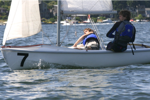 sailing in Kelly Cup