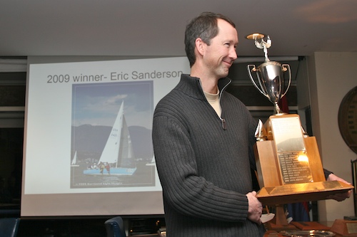 Eric Sanderson receives the Hans Otto Giese Award